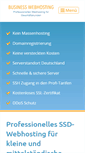 Mobile Screenshot of business-webhosting.de